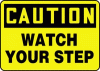 Caution Watch Your Step - Decal